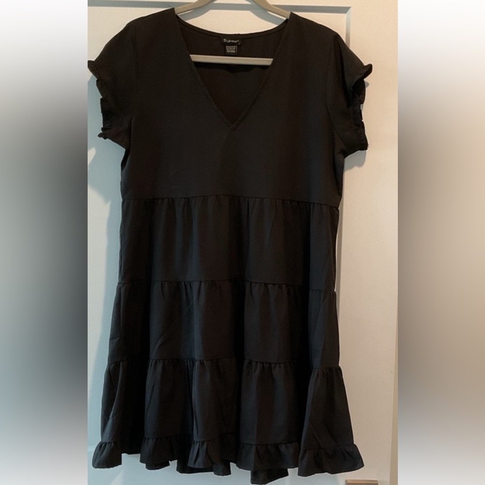 Black Midi Dress - Picture 3 of 3